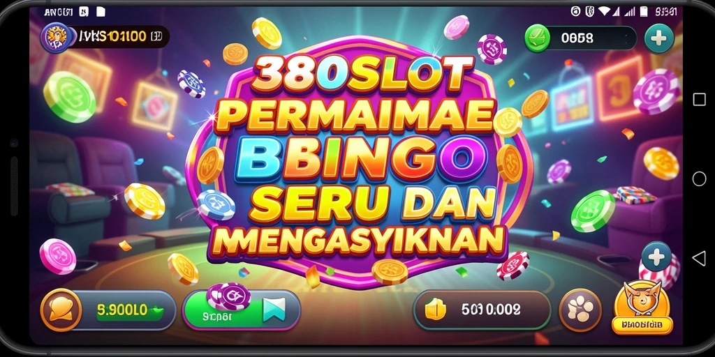 Screenshot dari gameplay Bingo yang menarik di 380SLOT.