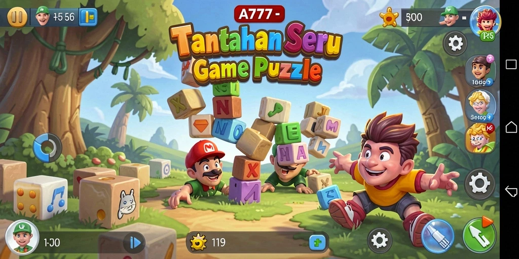 Gameplay seru A7777 yang menguji keterampilan Puzzle Anda.