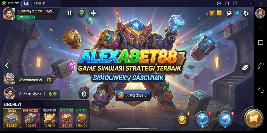 Tampilan gameplay seru dalam ALEXABET88 dengan berbagai strategi.