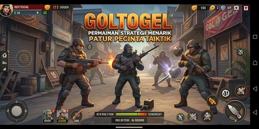 Tampilan gameplay strategi GOLTOGEL yang menarik dan menantang.