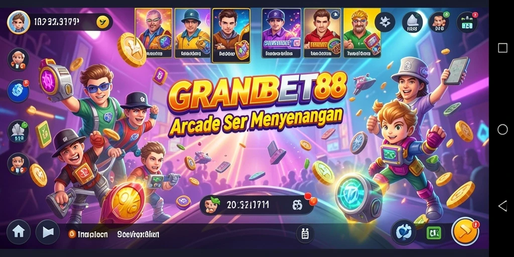 Tampilan gameplay menarik dan seru dari GRANDBET88.