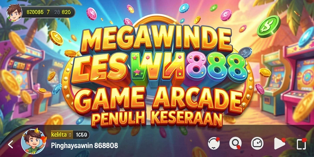 Screenshot MEGAWIN888 menampilkan aksi gameplay yang seru dan berwarna.