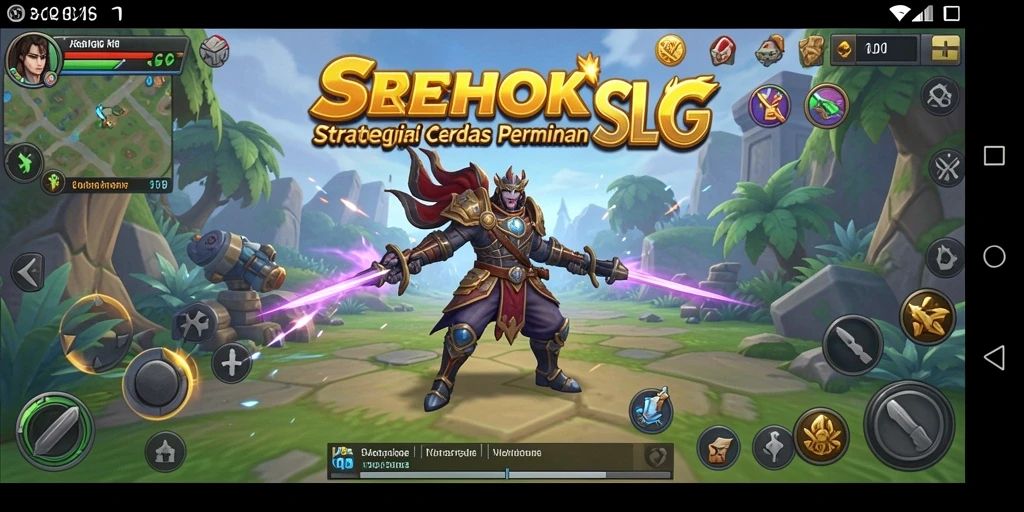 Tampilan gameplay menarik dari SEHOKI yang menunjukkan strategi dan pertempuran.