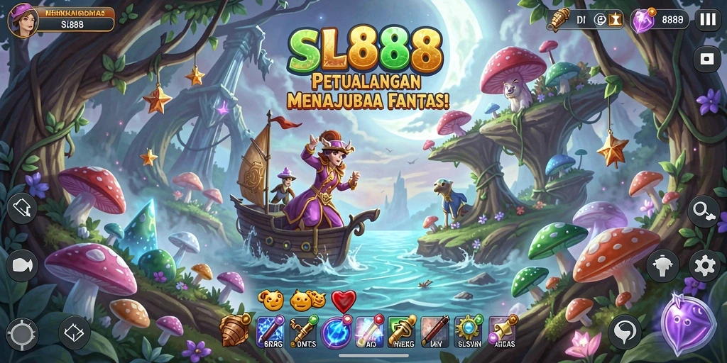 Gameplay mendebarkan di dunia petualangan SL888 dengan karakter dan tantangan unik.