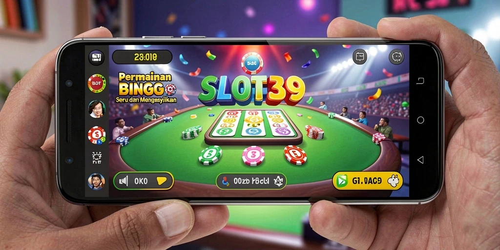 Tampilan menarik dari permainan Bingo SLOT39 yang penuh aksi.