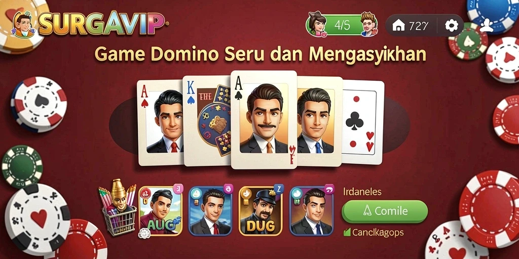 Tampilan gameplay seru dari SURGAVIP yang penuh tantangan.