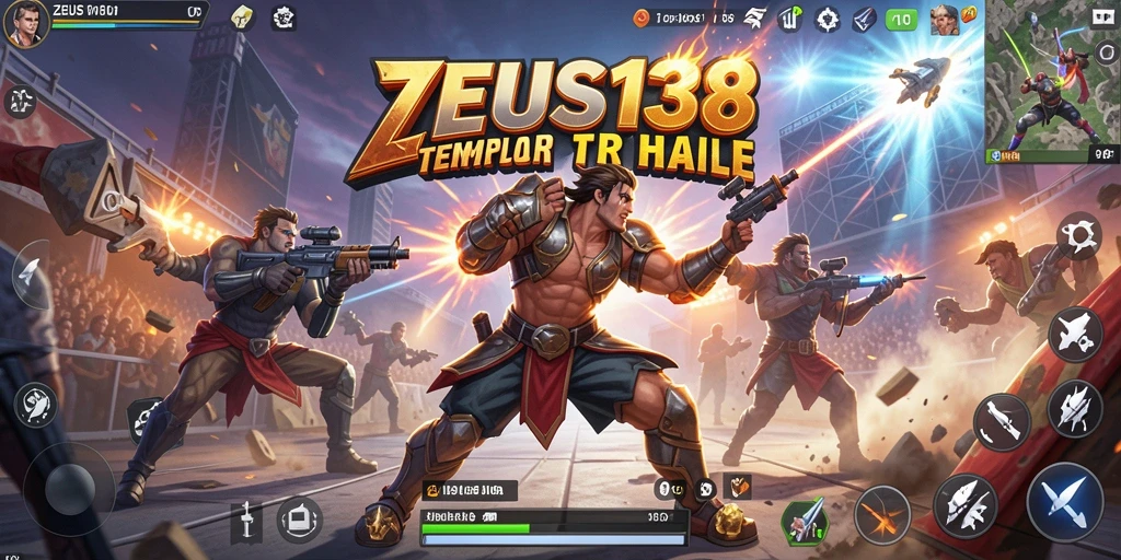 Menampilkan aksi mendebarkan dalam pertempuran Battle Royale di ZEUS138.